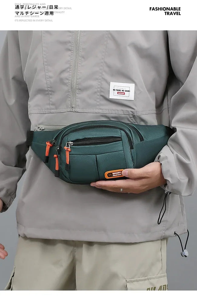 Mobile Waist Bag For Both Men And Women Multifunctional Large Capacity Anti Splash Business Wear-resistant Construction Site