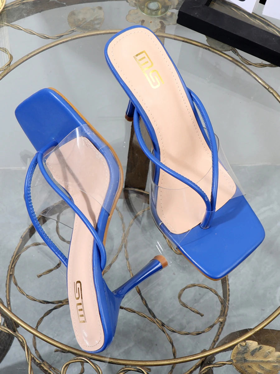 women stiletto flip flops