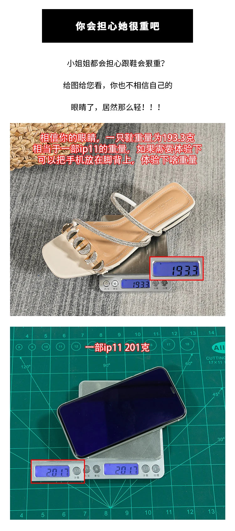 2023 summer new women's slippers outdoor sandals casual flat shoes Stylish metal design Korean style office wear Large size 43