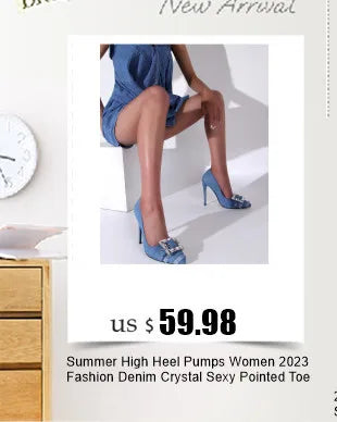 Sexy High Heels Boots Women Shoes Pointed Toe Mid Calf Women's Boots