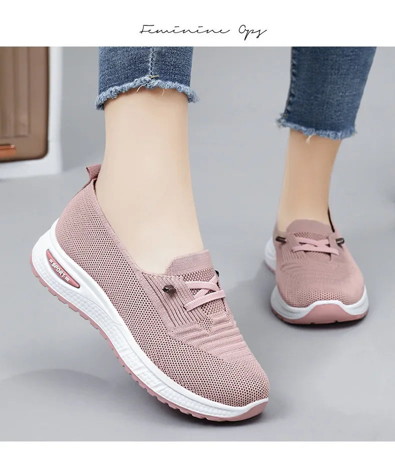 Women's Casual Sneakers Breathable Chunky Sole