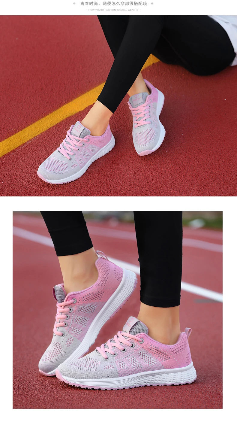 Women Sport Shoes Fashion Platform Sneakers