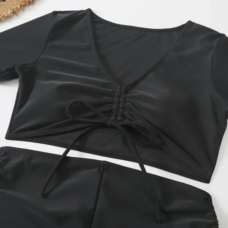 Swimwear Bikini Two Pieces Set