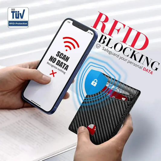 Rfid Microfier Leather Luxury Men Wallets Money Bag Slim Thin Man Card Holder Wallet for Men Short Purse Male Vallet Billfold