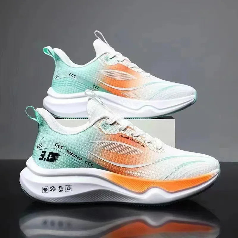 2025 OULYLAN Men Casual Sport Shoes Breathable Lightweight Sneakers Outdoor Mesh Running Shoes Athletic Jogging Walking Shoes