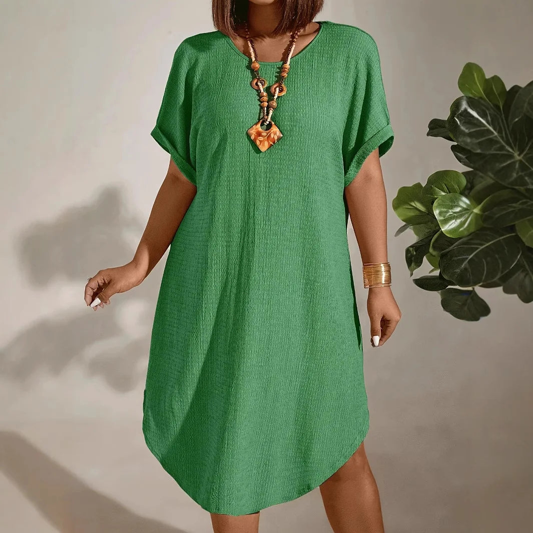 European and American plus-size summer dress