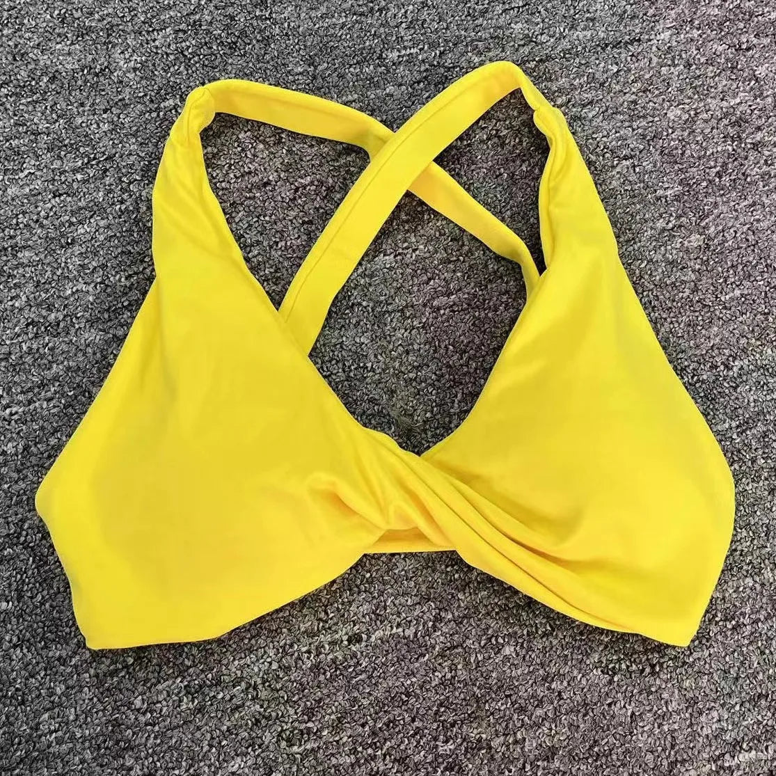 Sport Bra Women Seamless Gym Anti-sweat Breathable Yoga Shockproof Crop Top