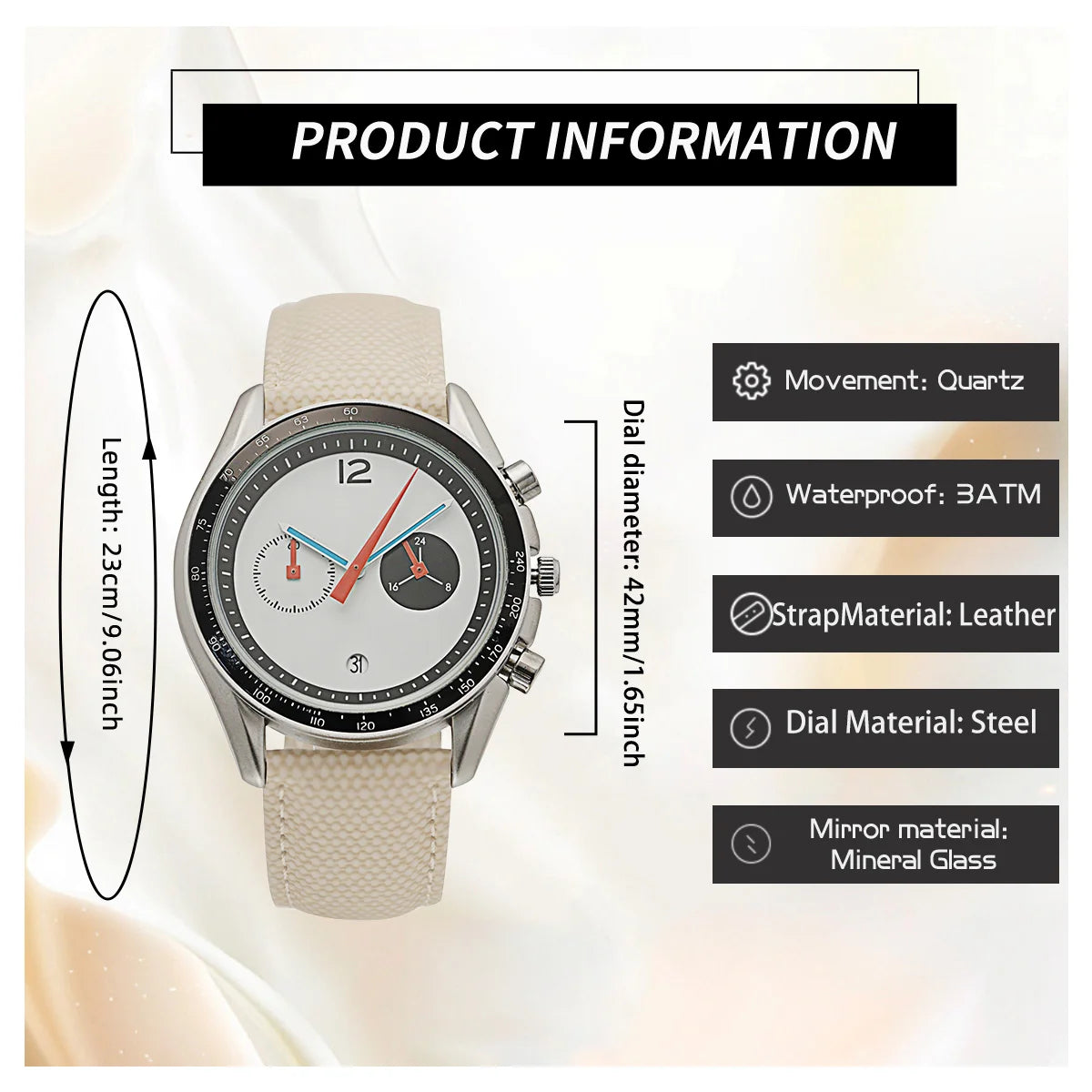 CILOA watches for men wristwatches men's luxury gifts high quality wrist automatic mechanical waterproof quartz watch man
