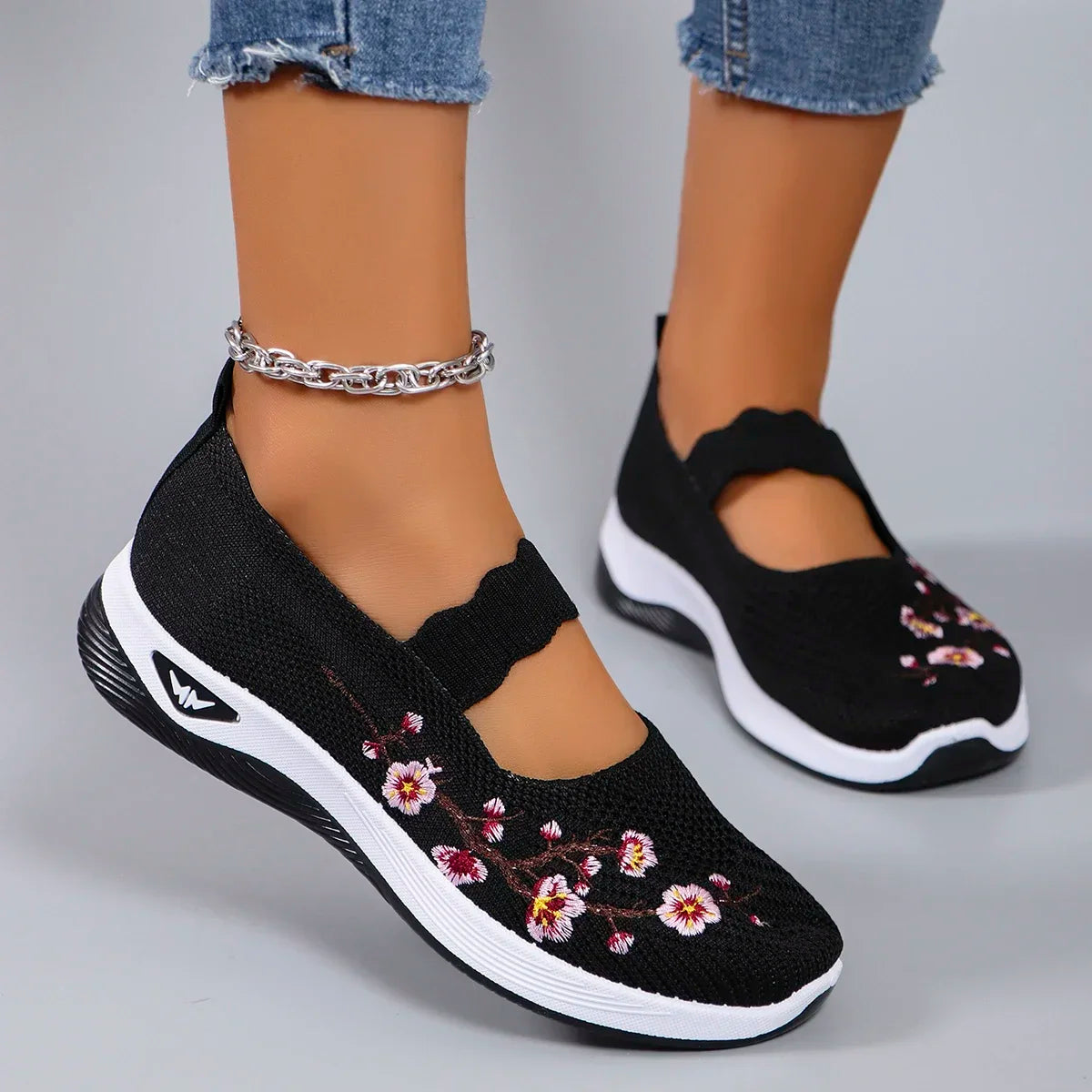 Women's Breathable Sneakers Summer Comfortable Casual Trainers
