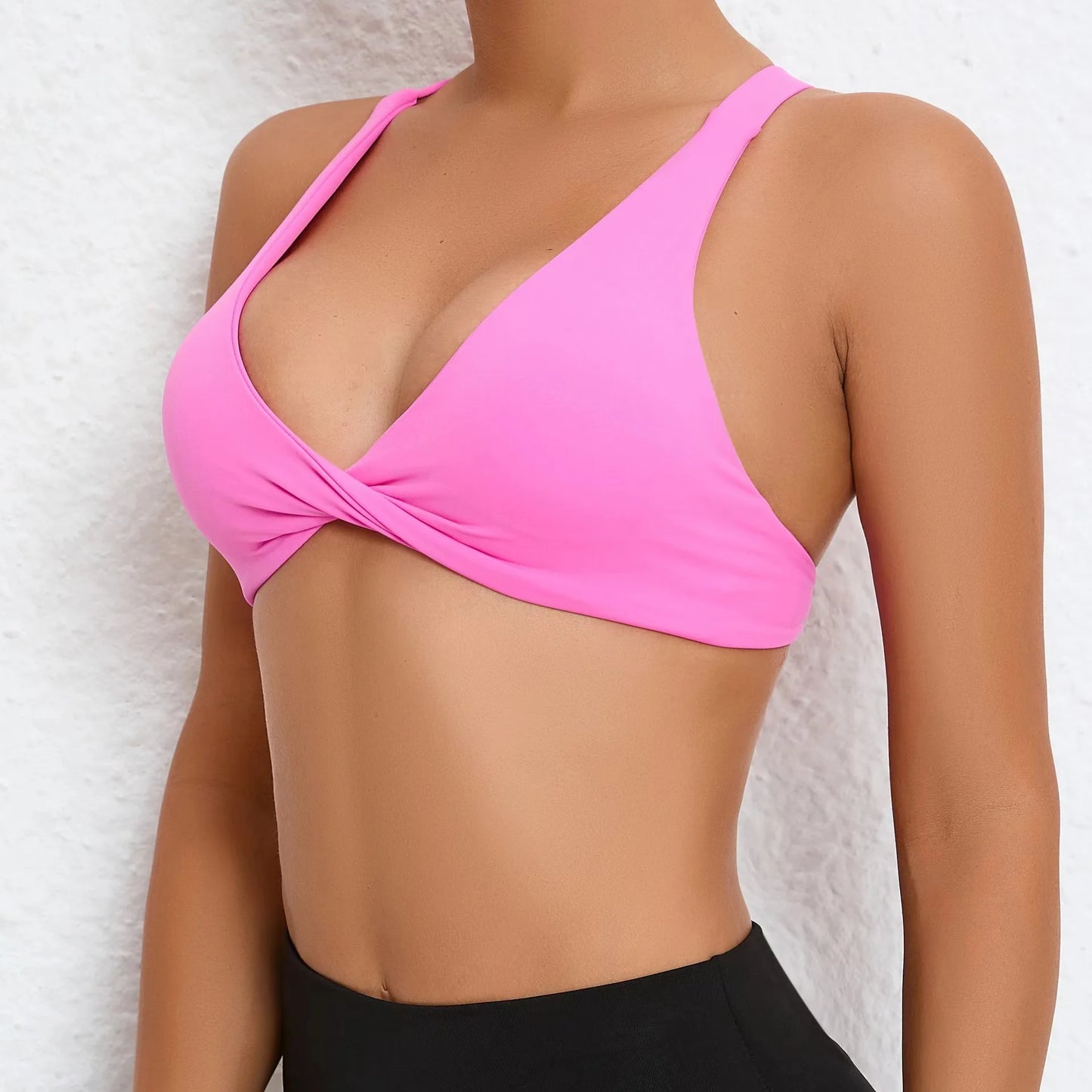 Sport Bra Women Seamless Gym Anti-sweat Breathable Yoga Shockproof Crop Top