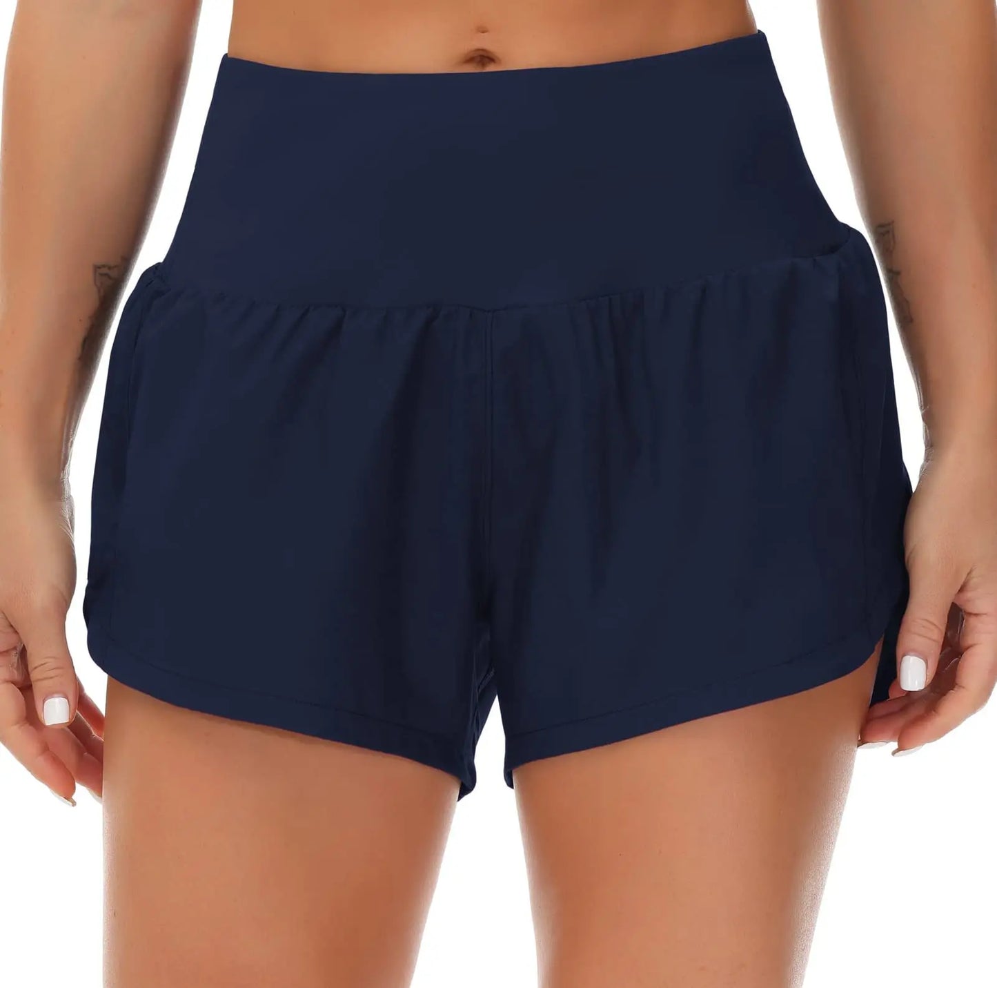 Gym Yoga Wear Sport High Waist Short Pocket Run Women Sportswear Fitness Outfi Push Up Quick Drying Summer Cycling Clothing Pink