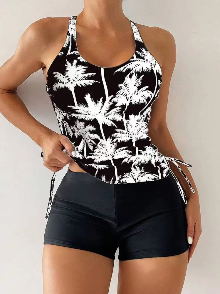 Swimsuit Tankini Set Summer Bathing Suit Trunks