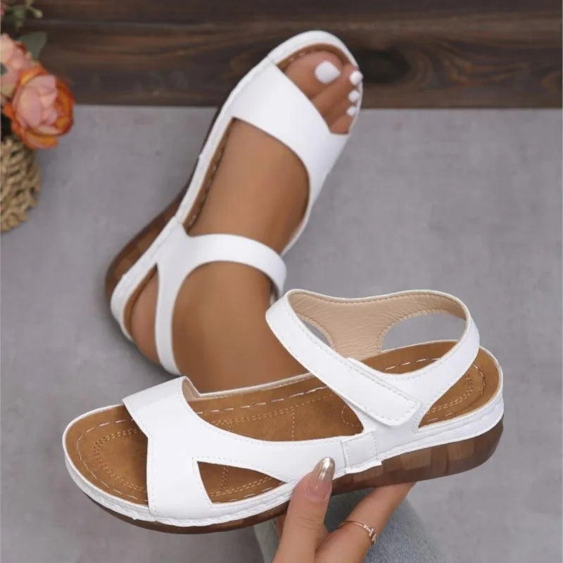 Summer Women Shoes Sandals Elegant Walking Shoes Beach Ladies Shoes Wedge Women's Sandals Non-Slip Footwear Sandal Women Female
