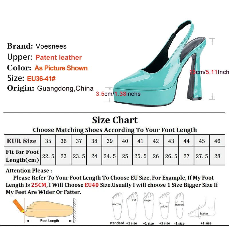Size 36-41 Pointed High Heels For Women Platform Summer Green Shallow Mouth Single Shoes 13CM Fashion Easy Matching Woman Pumps
