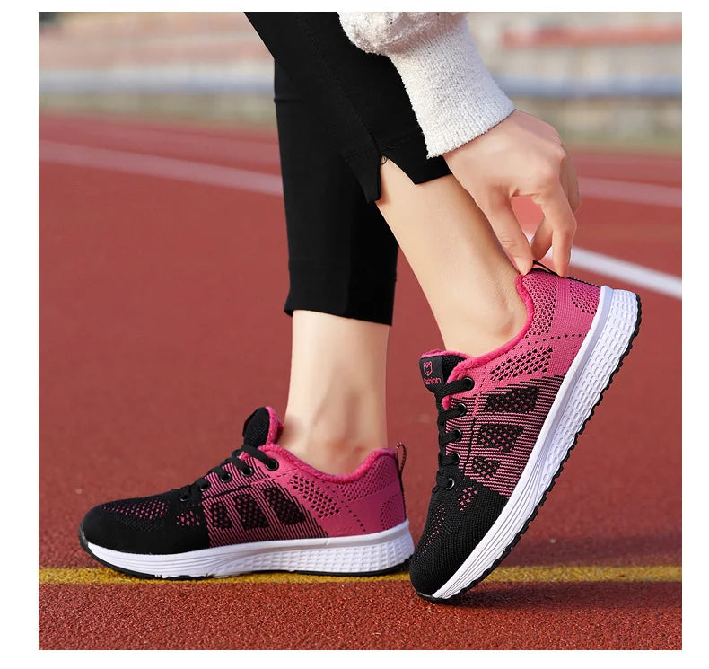 Women Sport Shoes Fashion Platform Sneakers