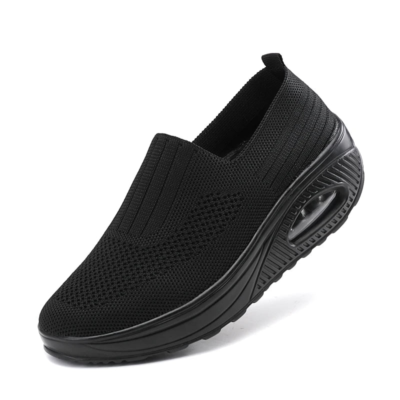 Women Walking Shoes Air Cushion Non Slip Orthopedic Shoes