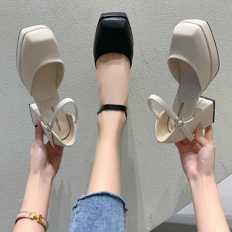 Thick High Heeled Platform for Women