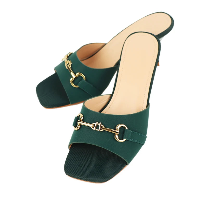 Women High Heels Sandals Slippers