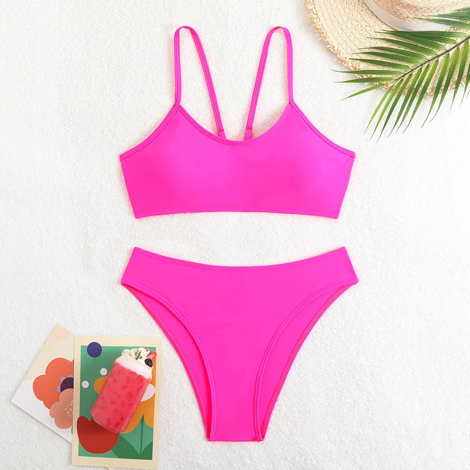 Women's Swimsuit Two Pieces Beach Wear