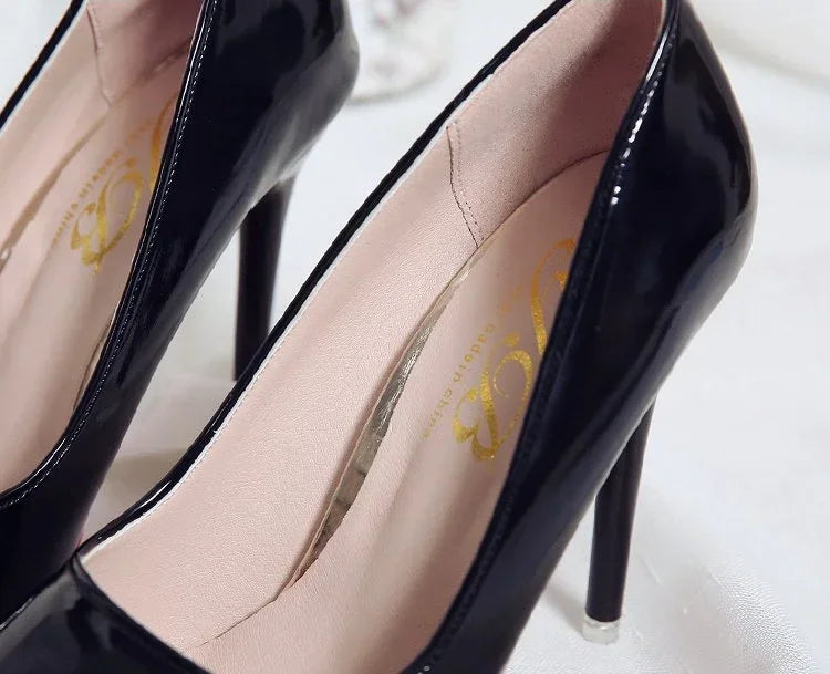 2025 New Women's High Heels Red Sole Pointed Toe Stiletto Heels Classic Style Wedding Dinner Complete Colors Shallow Top Shoes