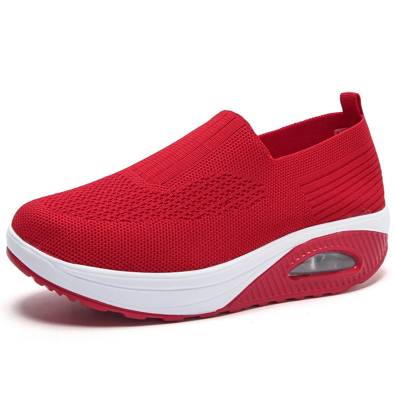 Women Walking Shoes Air Cushion Non Slip Orthopedic Shoes