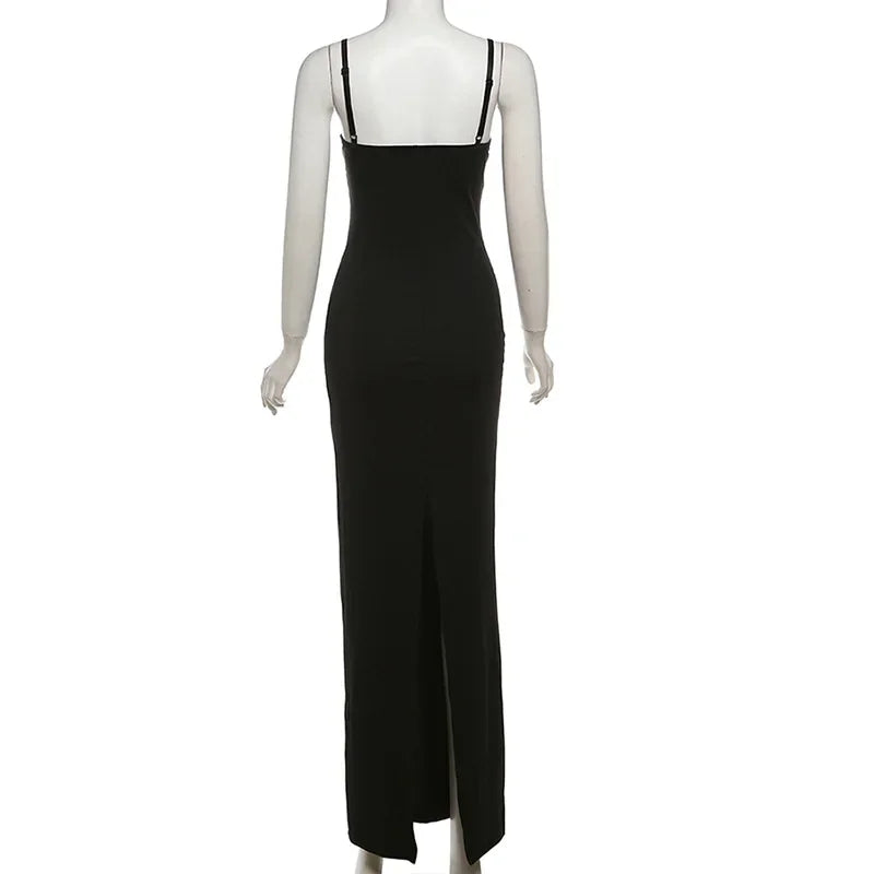 Lace Trim Sexy Backless Party Club Birthday Dress