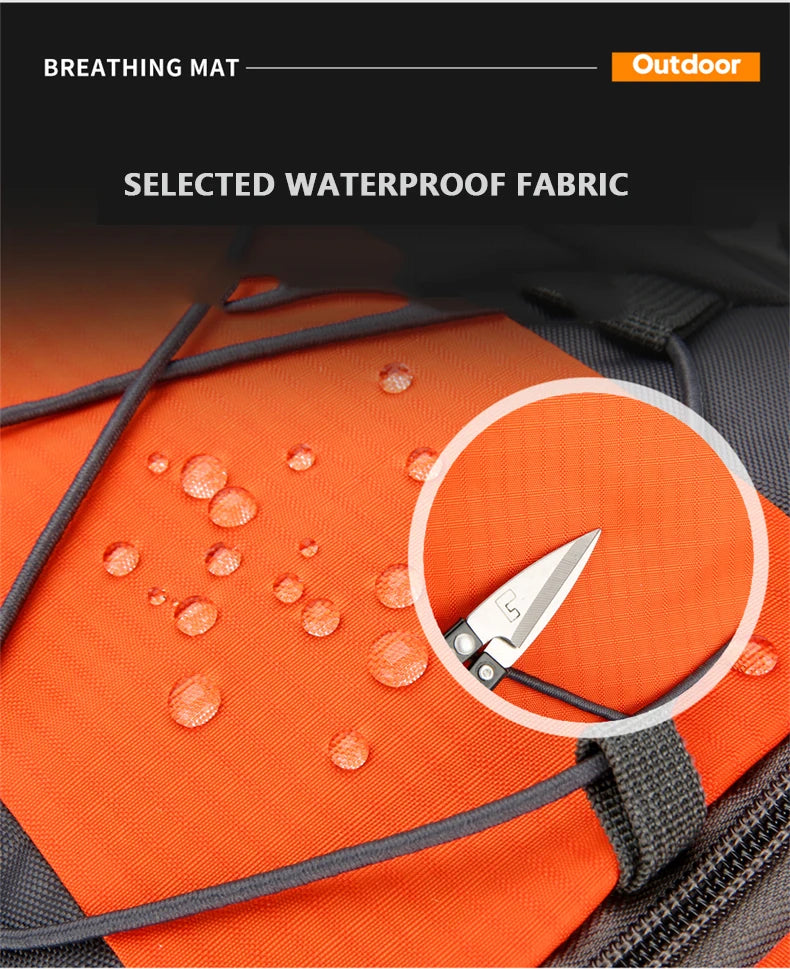 Waterproof hiking backpack, lightweight outdoor hiking bag, high-quality large capacity travel bag for hiking