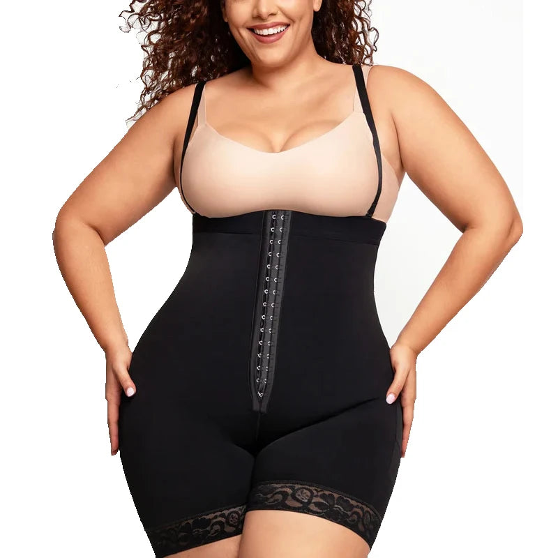 New Arrival High Compression Fajas Abdominal Board Post Surgery Strapless Figure Corrector Tummy Control Waist Body Shapewear