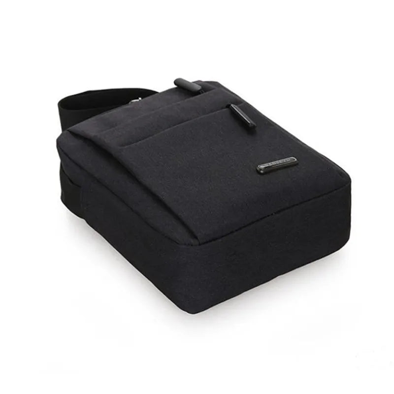 Oxford Men Crossbody Phone Bags, Multi-Layer Zipper Messenger Shoulder Bag Handbag & Purse for Business Travel Men's Bags Bolsas