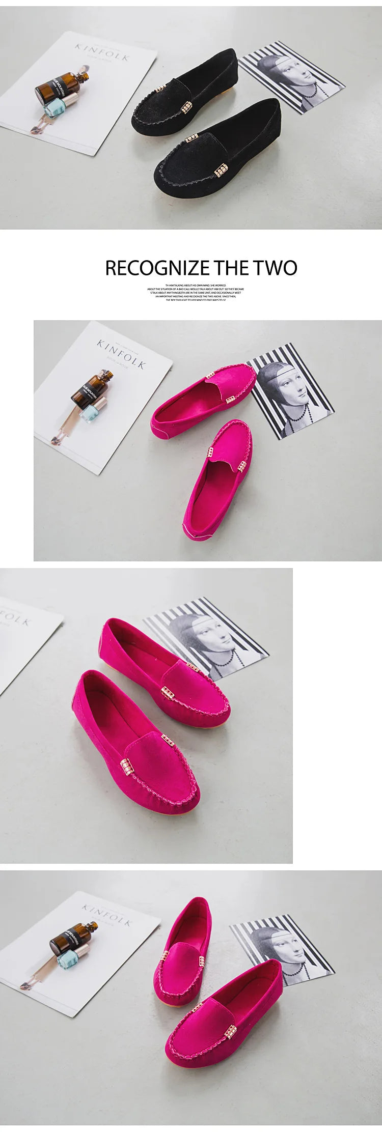 new Women Shoes 2024 Spring Autumn Zapatos Mujer Women Casual Flat Shoes Slips Round Toe Denim Flat Loafer Plus Size Jeans Shoes