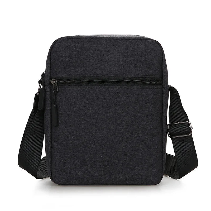 Oxford Men Crossbody Phone Bags, Multi-Layer Zipper Messenger Shoulder Bag Handbag & Purse for Business Travel Men's Bags Bolsas