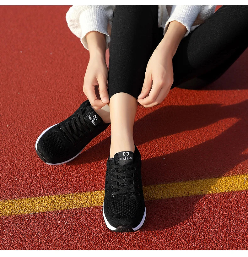 Women Sport Shoes Fashion Platform Sneakers