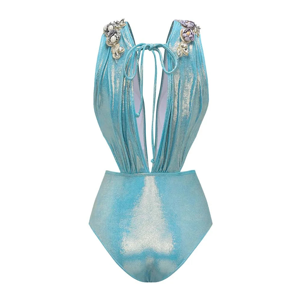 Bikini Bodysuit Swimwear Women Beachwear Holiday Bikini Cover Ups Outfits
