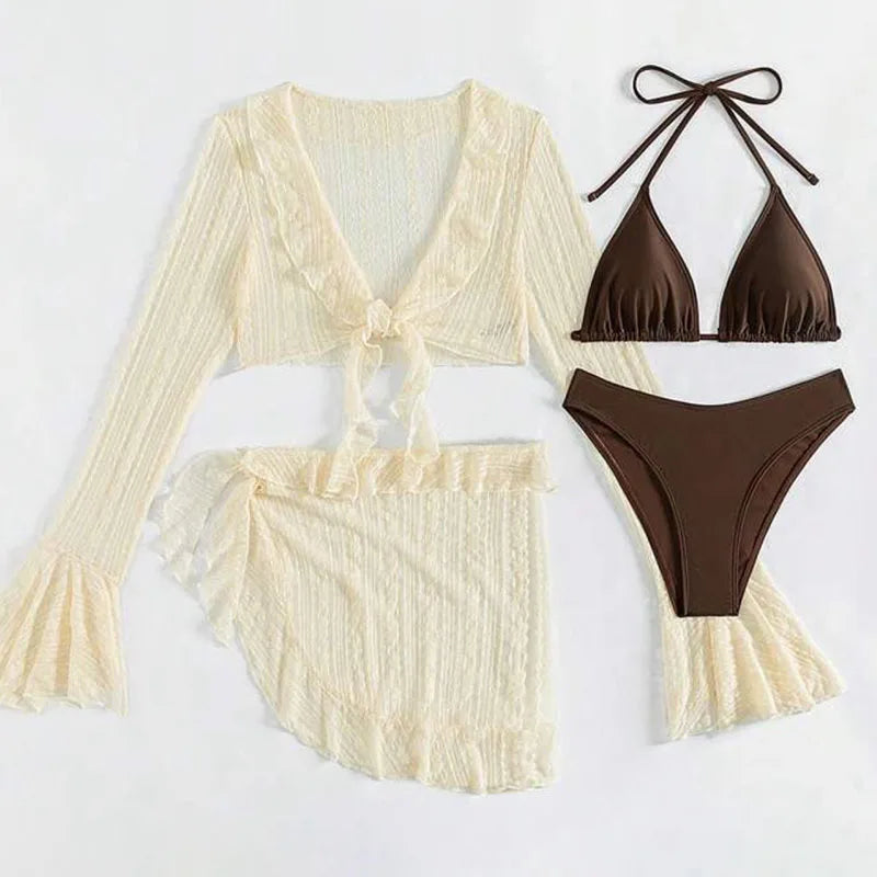 Women Swimsuit Bikini Set Brazilian Beachwear Party