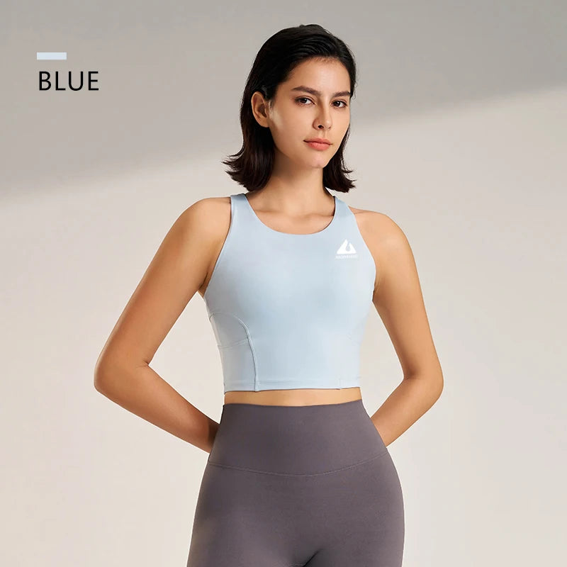 Women's sexy underwear Gym yoga sports bra ladies underwear Shockproof Gathered Push Up Yoga Bra Running Sports Vest