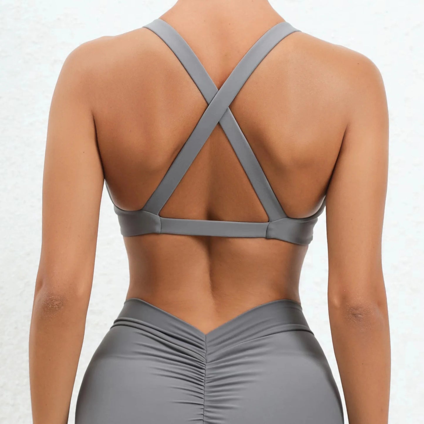 Sport Bra Women Seamless Gym Anti-sweat Breathable Yoga Shockproof Crop Top
