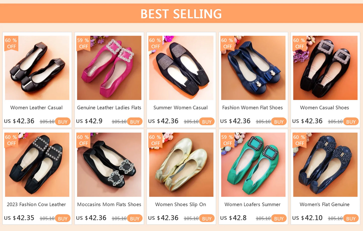Brown Casual Flats Ladies Shoe Fashion Suede