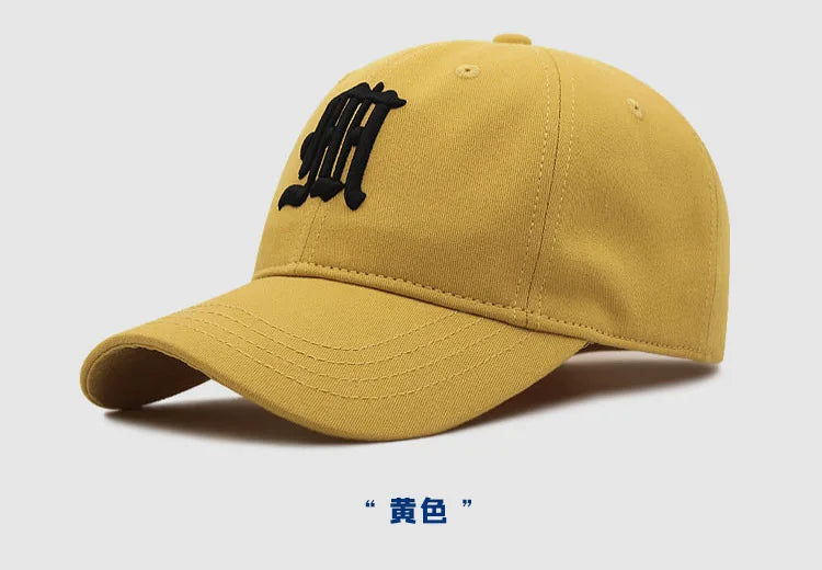 11 Colors Big Size Baseball Cap for Man and Woman Cotton Soft Top Snapback Hat Fashion Sun Cap 55-60cm 60-65cm
