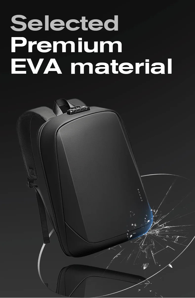 BANGE Backpack Brand Laptop Backpack Anti-theft Waterproof School Backpacks USB Travel Bag Backpack Business Male 2024