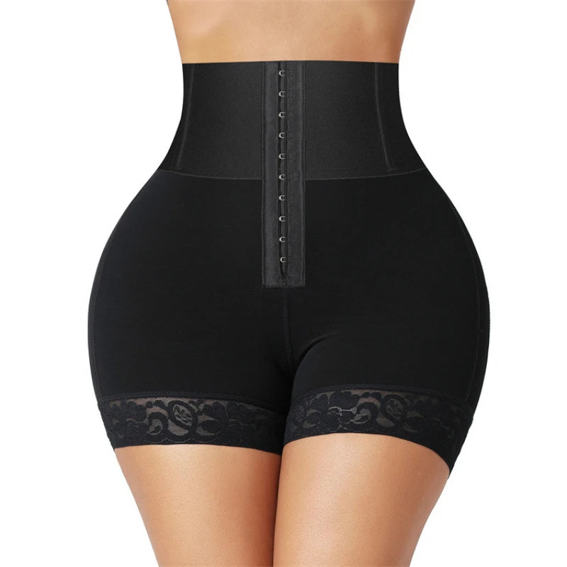 Women High Waist Body Shaper Panties Butt Lifter Slim Shapewear BBL Shorts Tummy Control Bandage Panties