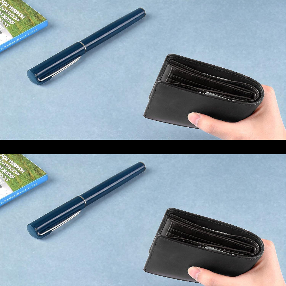 Rfid Microfier Leather Luxury Men Wallets Money Bag Slim Thin Man Card Holder Wallet for Men Short Purse Male Vallet Billfold