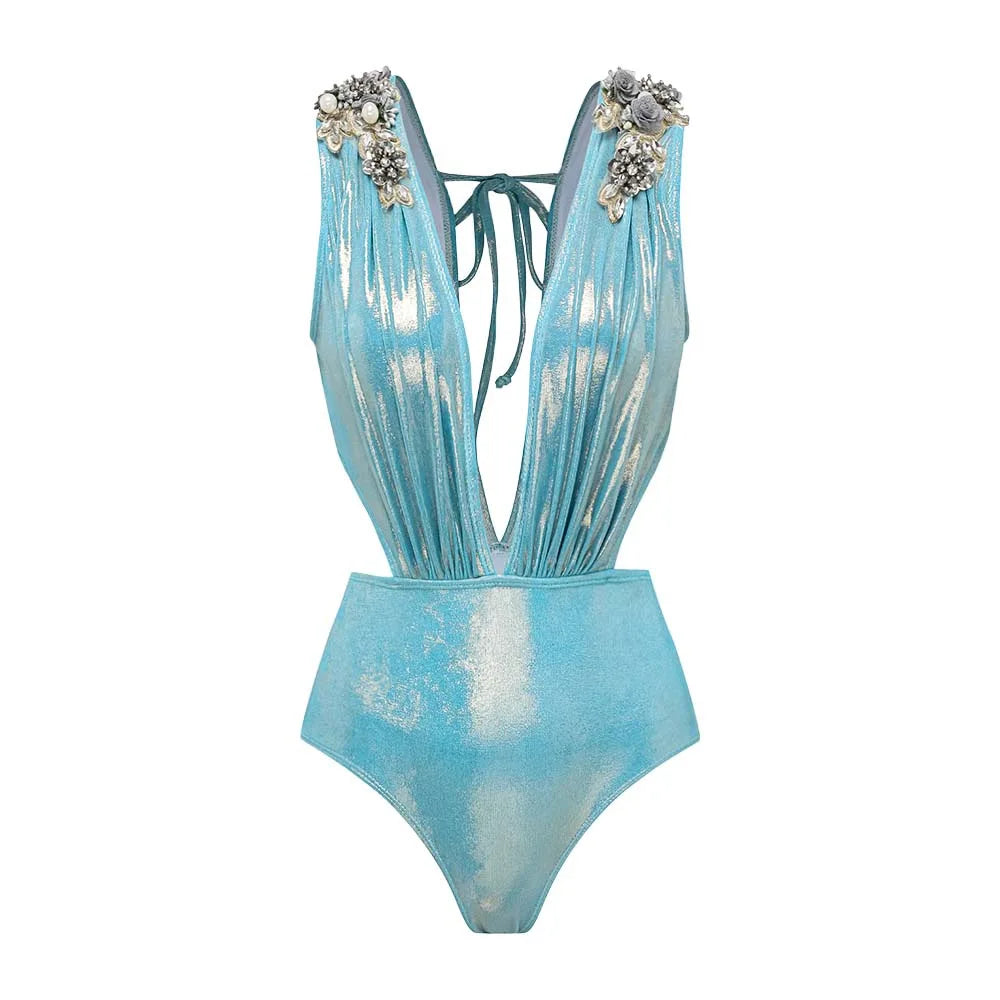 Bikini Bodysuit Swimwear Women Beachwear Holiday Bikini Cover Ups Outfits