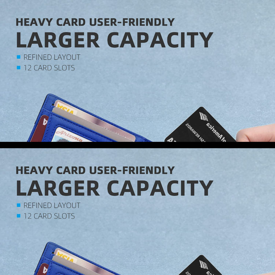 Rfid Microfier Leather Luxury Men Wallets Money Bag Slim Thin Man Card Holder Wallet for Men Short Purse Male Vallet Billfold