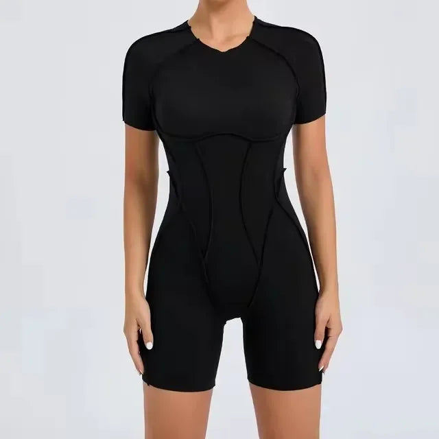 Yoga Suit Fitness Suit Athletic Wear Yoga Set One-Piece Sexy Women Gym Jumpsuit Sportswear Sportswear Women's Clothing Gym Kit