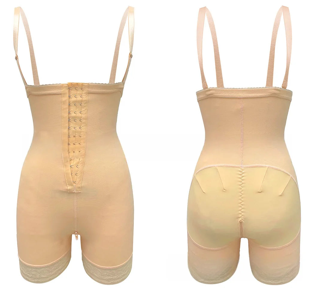 New Arrival High Compression Fajas Abdominal Board Post Surgery Strapless Figure Corrector Tummy Control Waist Body Shapewear