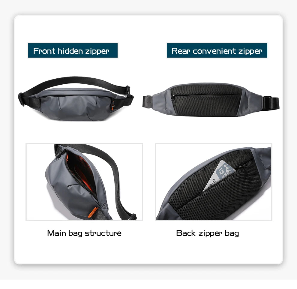 Multifuctional Waist Bag For Men Belt Bag Waist Pack Male Outdoor Travel Sports Man Belt Pouch Fashion Men Women Fanny Pack