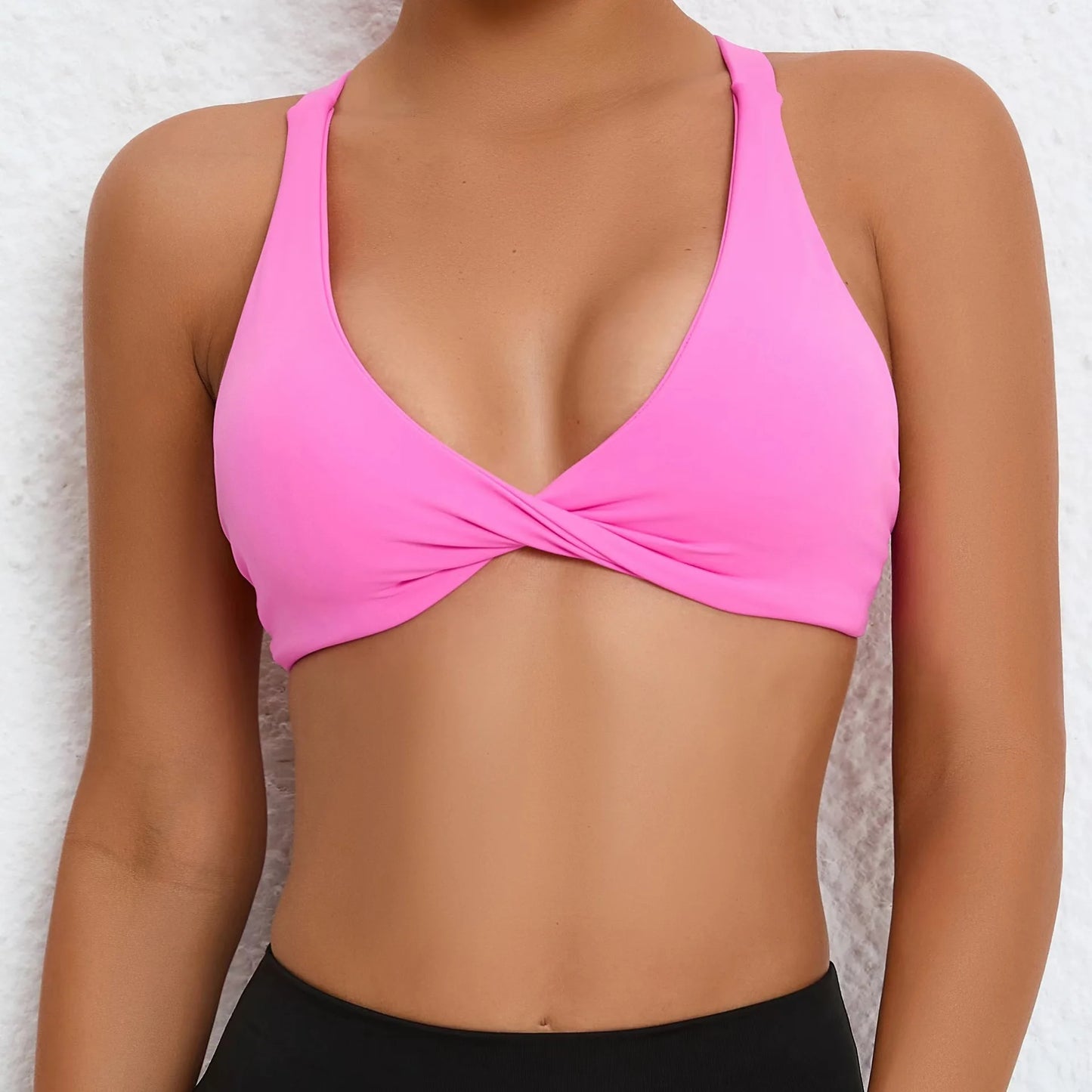 Sport Bra Women Seamless Gym Anti-sweat Breathable Yoga Shockproof Crop Top