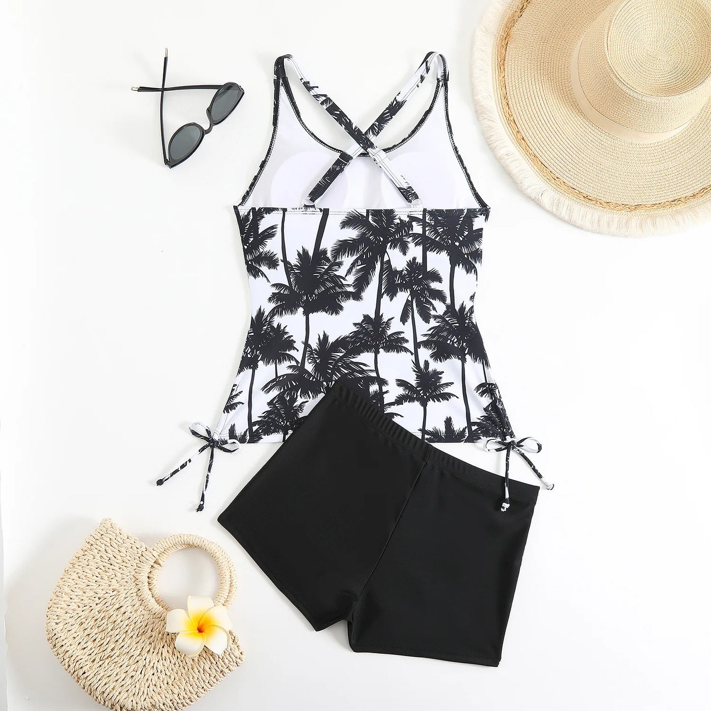 Swimsuit Tankini Set Summer Bathing Suit Trunks