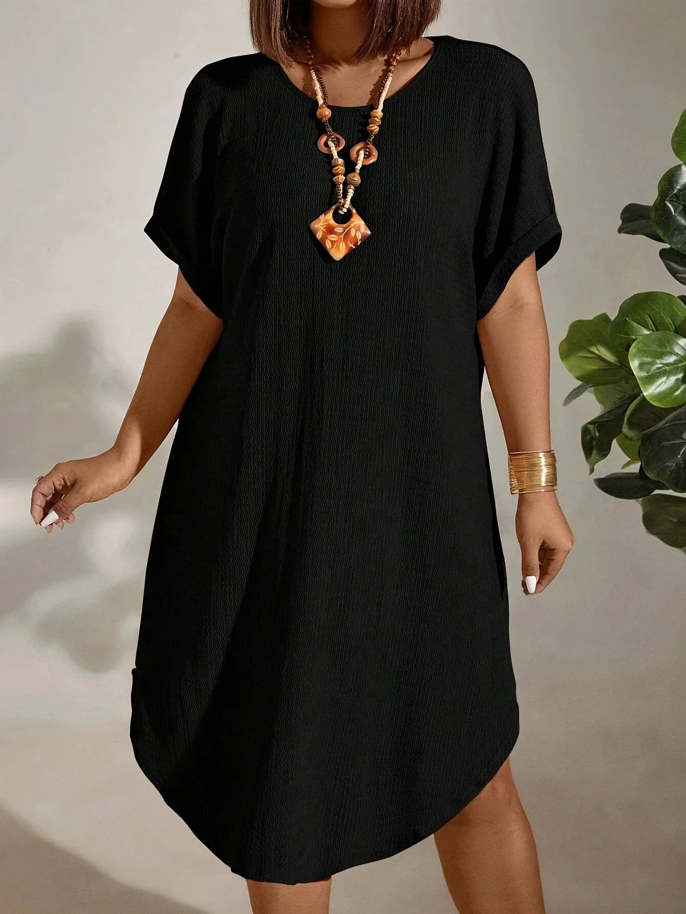 European and American plus-size summer dress