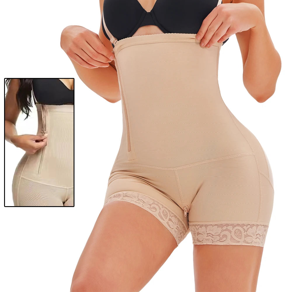 Colombianas Shapewear Girdles Women Tummy Control High Compression Abdomen Reducing Shaper High Waist Body Shaper